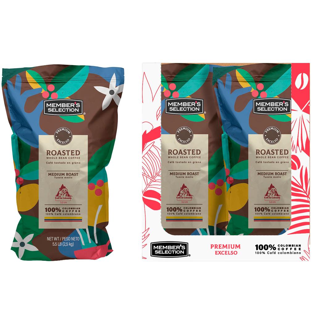 Member Selection Café en Grano Regular 2.5 kg