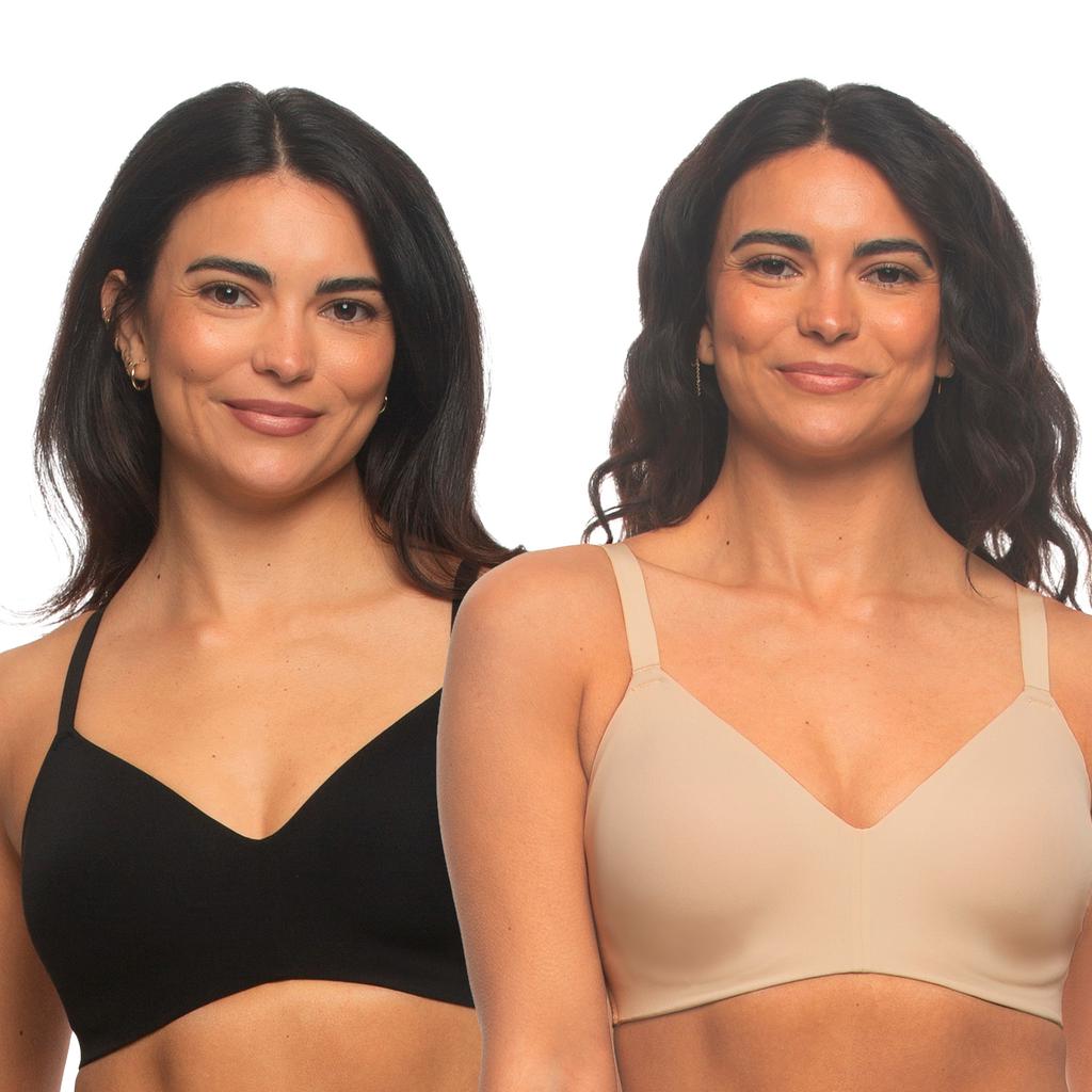 Jezebel Sostén sin Costuras y sin Varillas para Mujer 2 Piezas