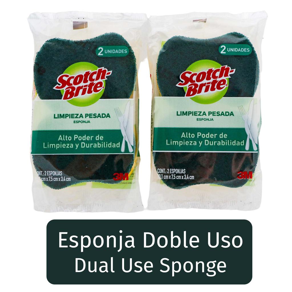 Scotch Brite Sponges Double Use 12 Units