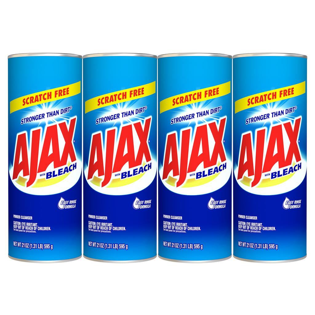Ajax Scouring Cleanser 4 Units / 595 g / 21 oz