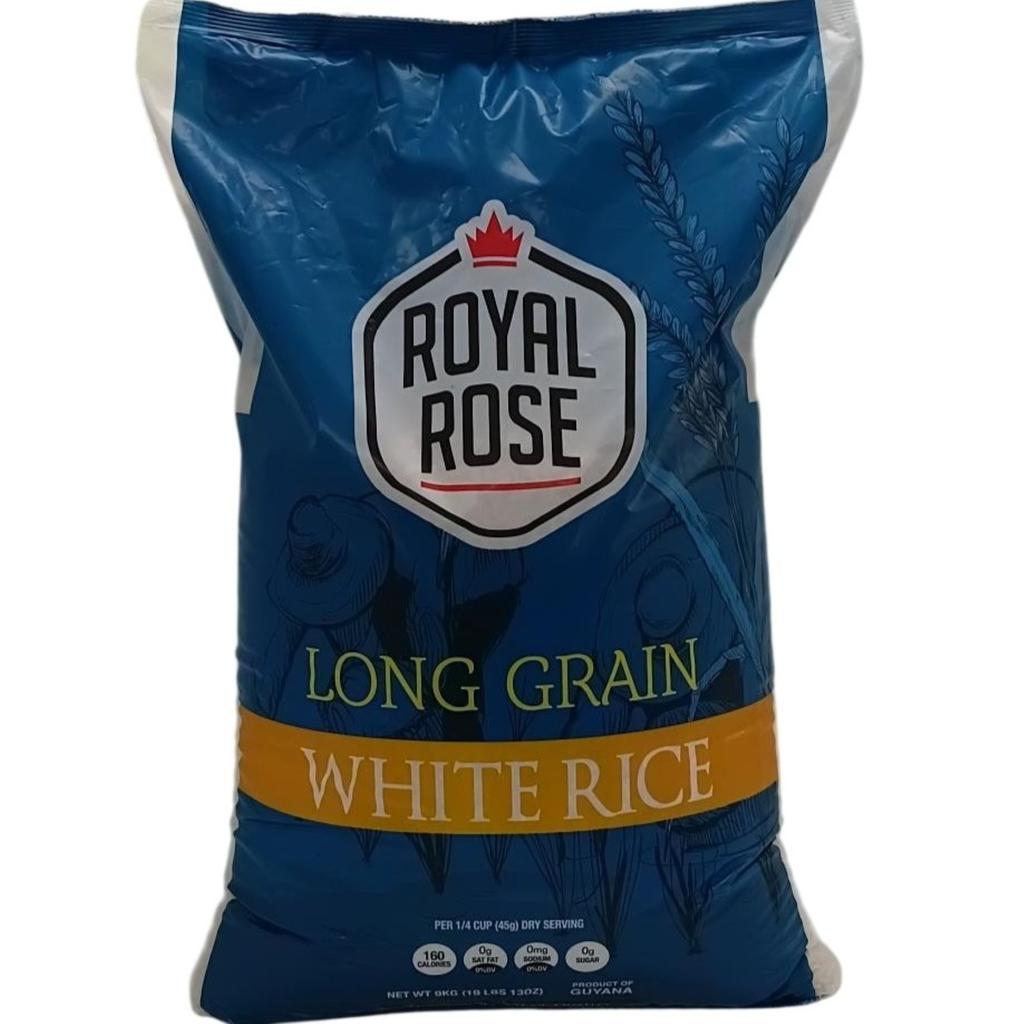 Royal Rose White Rice 9 kg / 19 lb