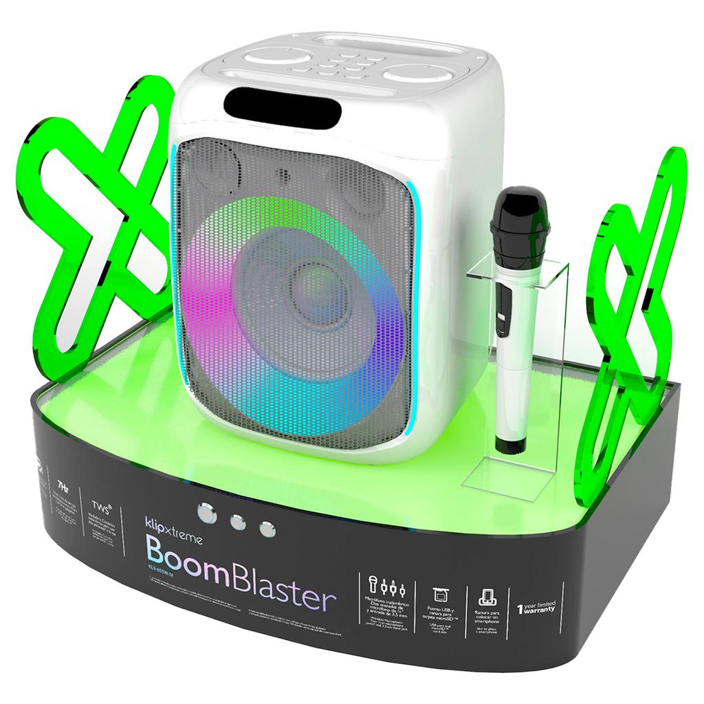 Klip Xtreme Altavoz Portátil Bluetooth con Luces LED 