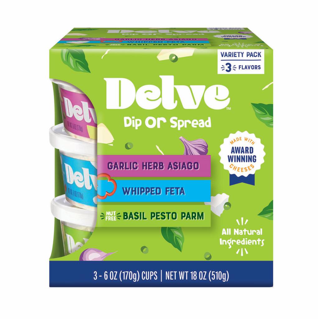 Delve Aderezos Variados 3 Unidades / 170 g / 6 oz