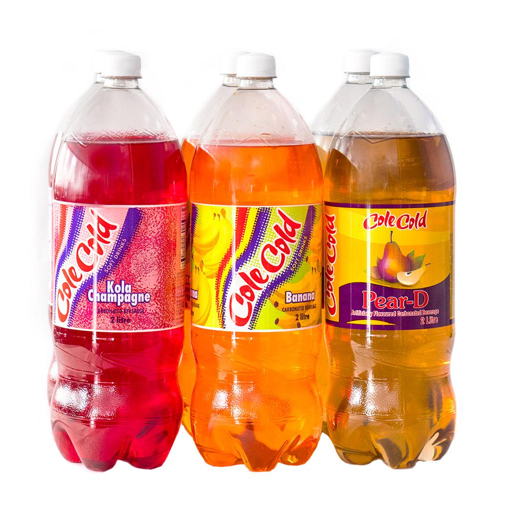 Cole Cold Assorted Sodas 6 Units / 2 L