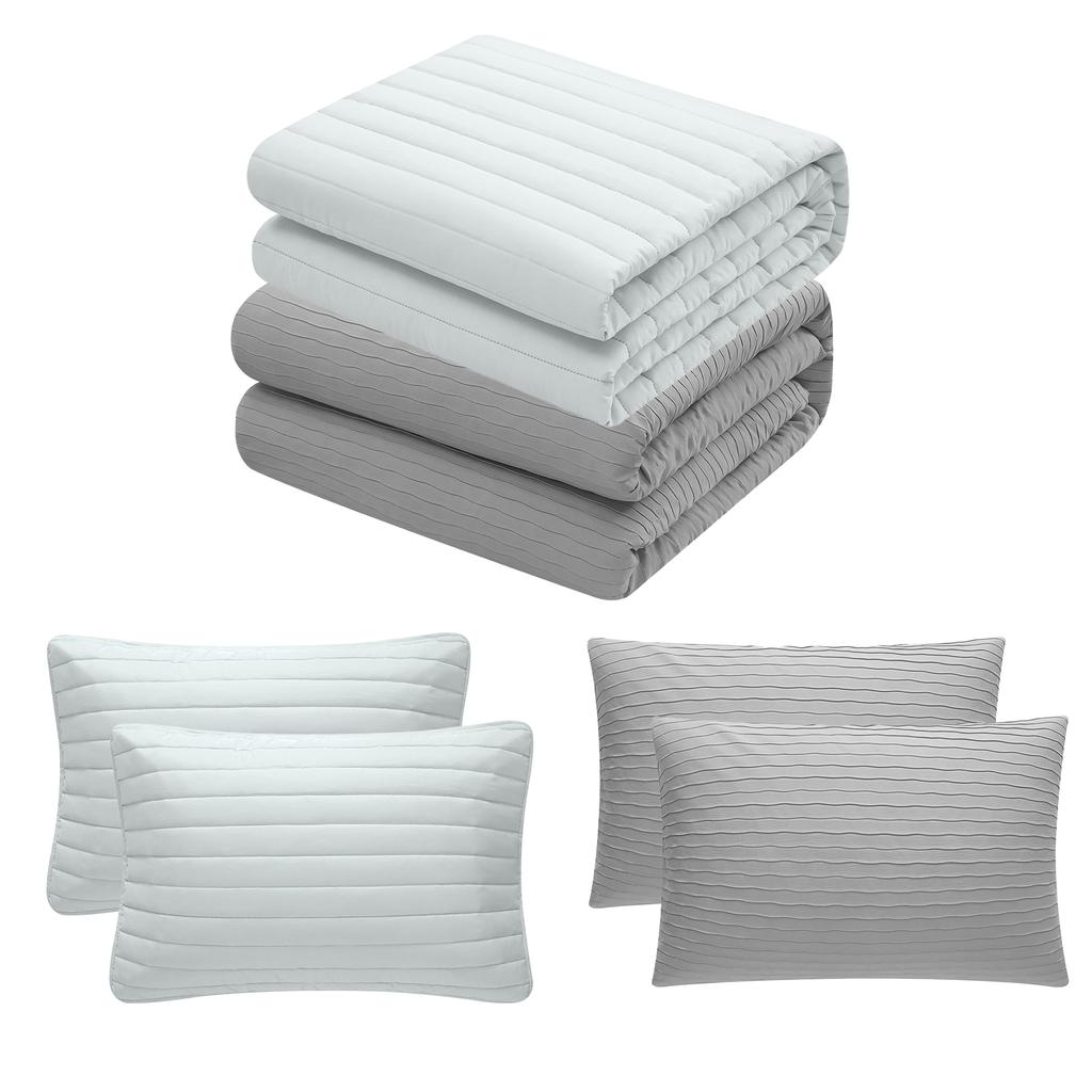 Style Nest Polyester Queen Size Bedding Set 6 Pieces