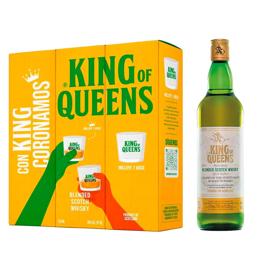 King of Queens Whisky Escocés 750 mL