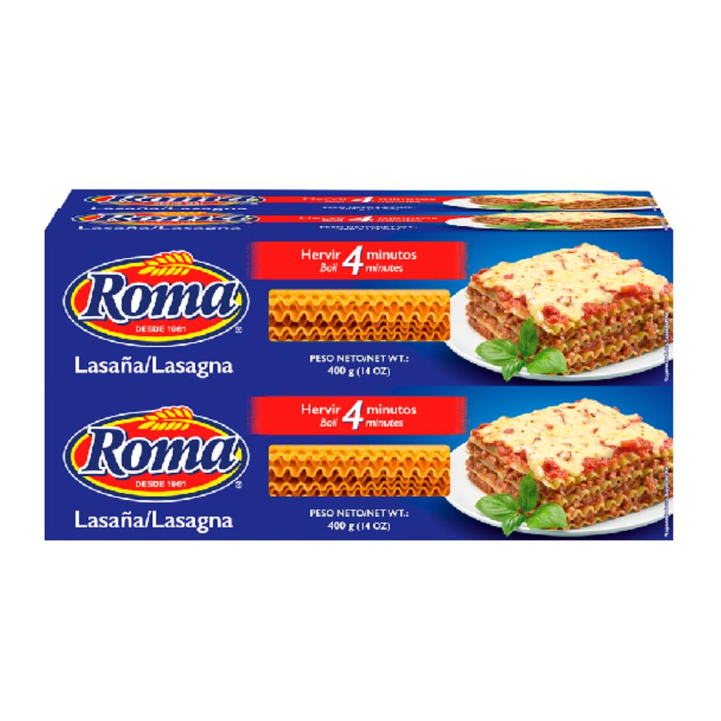 Roma Lasagna 4 Units / 400 g / 14 oz