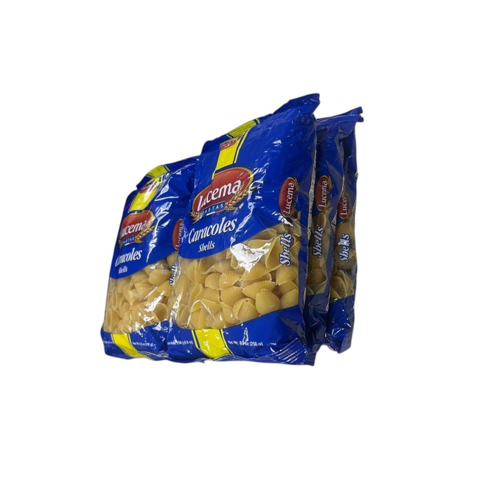 Lucema Snail Shell Pasta 6 Units / 250 g / 8.8 oz