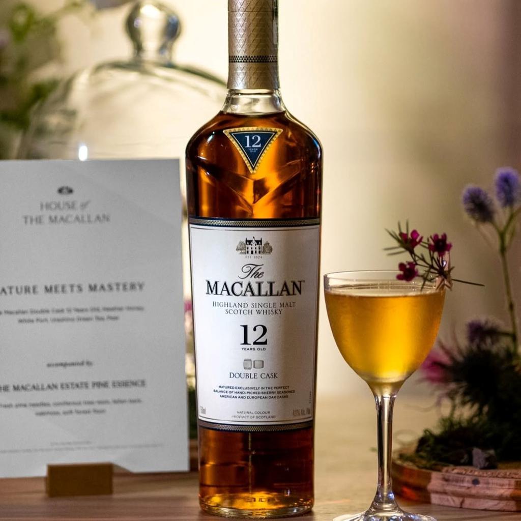 Macallan Single Malt Scotch Whisky 12 Years 700 mL / 23.67 oz