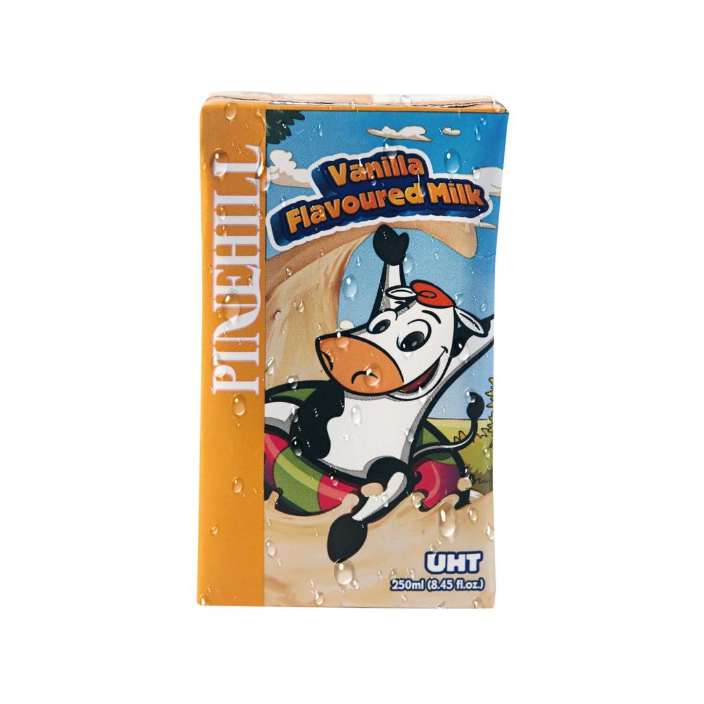 Pine Hill UHT Vanilla Milk 27 Units / 250 mL / 8.45 oz