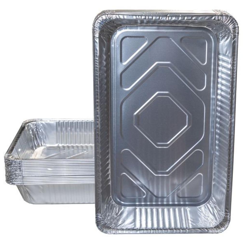 Choice Full-Size Aluminum Trays 15 Units