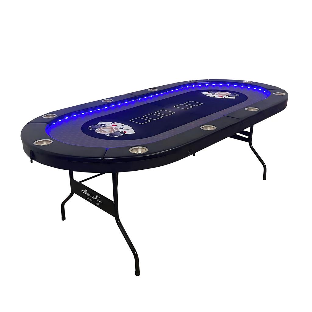 Marigold Folding Poker Table Game Tables | PriceSmart | Costa Rica