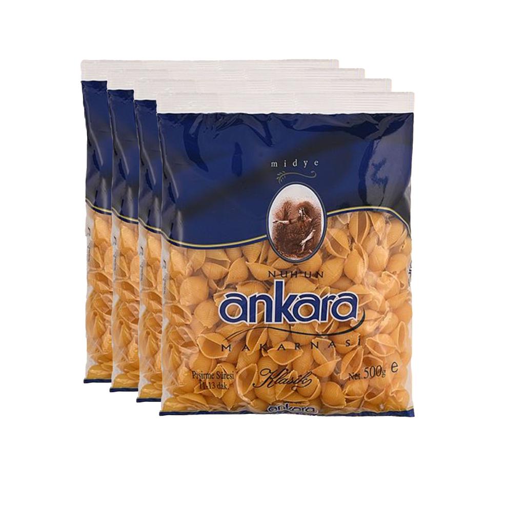 Ankara Shell Pasta 4 Units / 500 g
