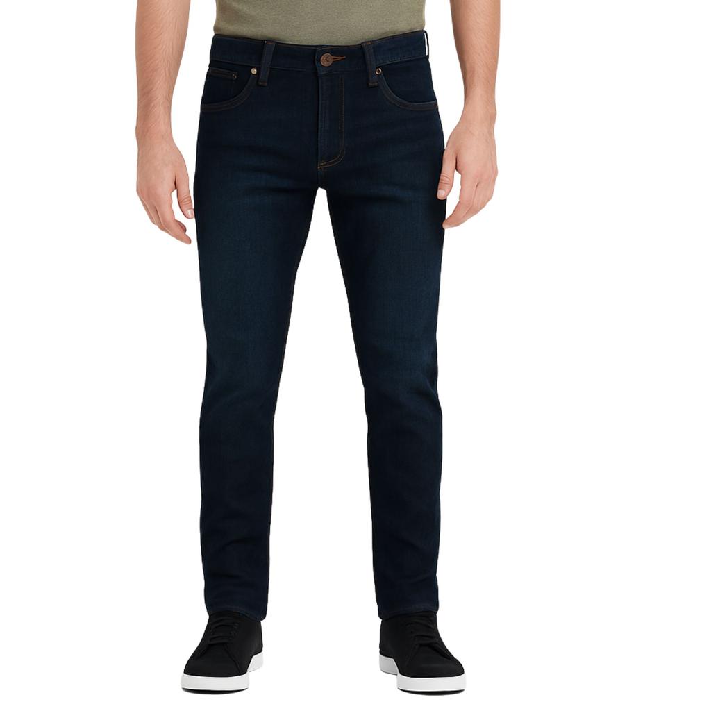 Perry Ellis Jeans Color Azul Oscuro con 5 Bolsillos para Hombre