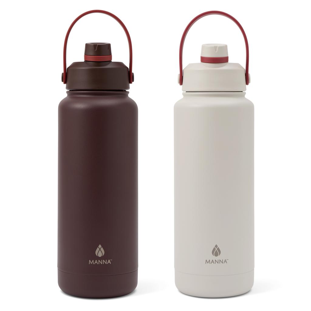 Manna Stainless Steel Beverage Bottle 2 Units / 1.18 L / 40 oz