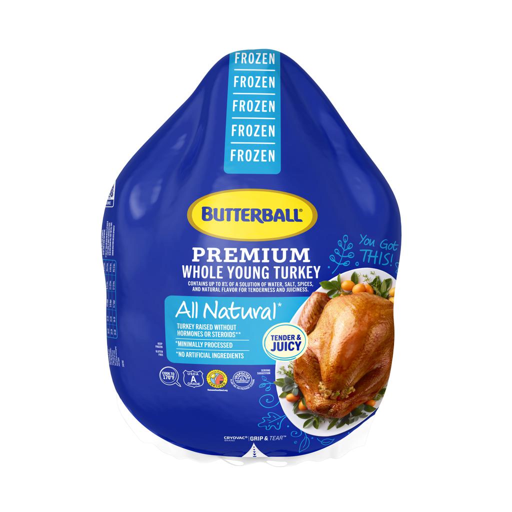 Butterball Pavo Entero Fresco 8.1 kg - 9 kg / 18 lb - 20 lb
