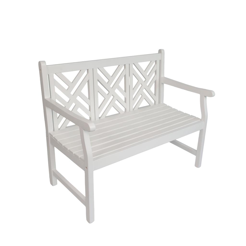 Prestige Patio Acacia Wood Bench 109 cm x 58 cm x 90 cm / 42.91" x 22.83" x 35.43"