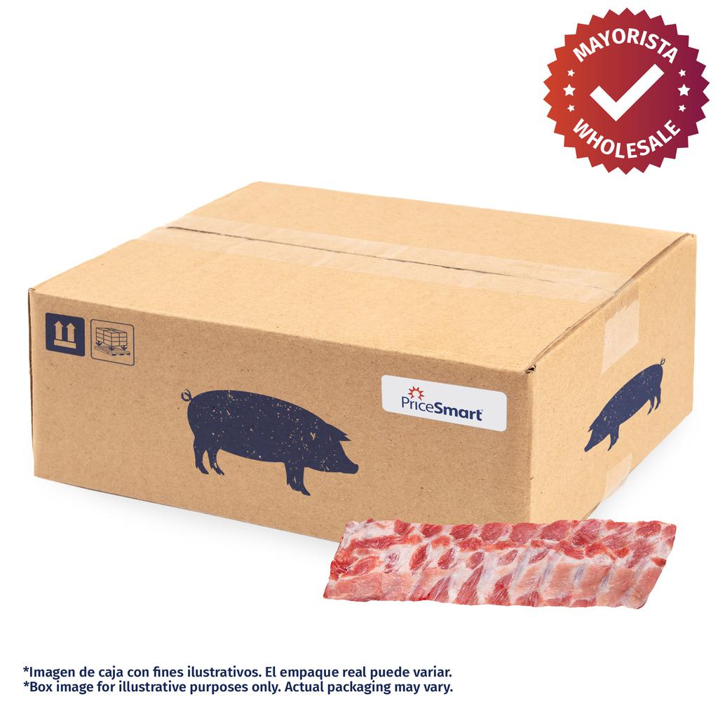 Frozen Bone In Baby Back Ribs Vacuum Packaged Case