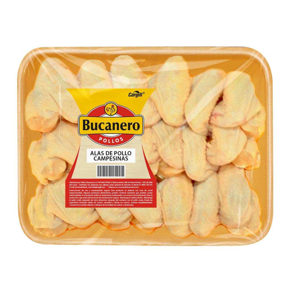 Bucanero Alas de Pollo Campesino Bandeja x Kg