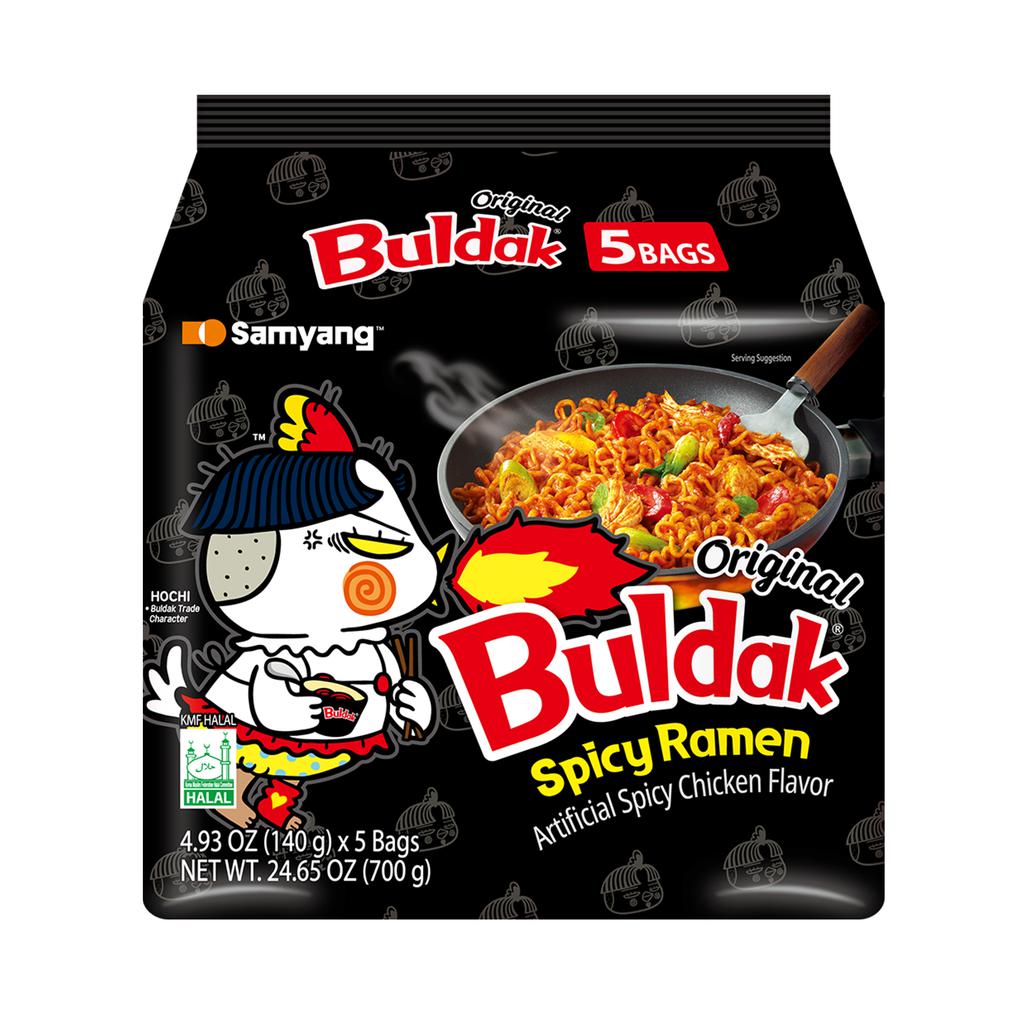 Samyang Buldak Spicy Chicken Ramen 5 Units / 140 g / 4.93 oz