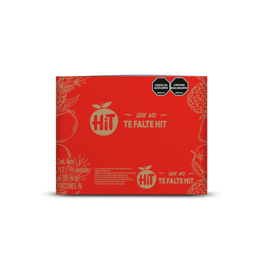 Hit Refresco Sabores Surtidos 96 Unidades / 200 mL