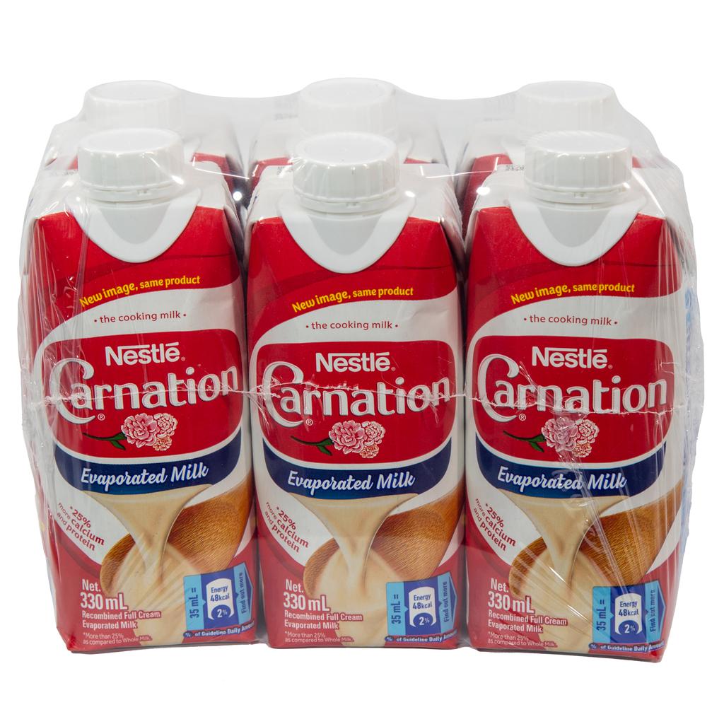 Carnation Evaporated Milk with Vitamin D Added 6 Units / 330 ml