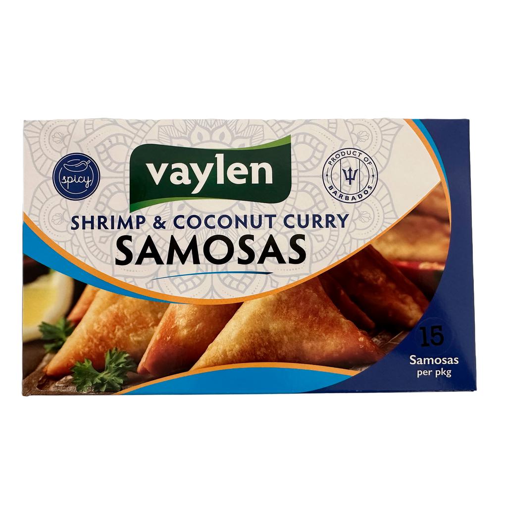 Vaylen Spicy Coconut Curry Shrimp Samosa 15 Units