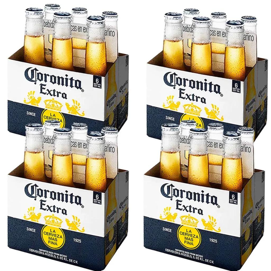Coronita Cerveza 24 Unidades / 210 mL