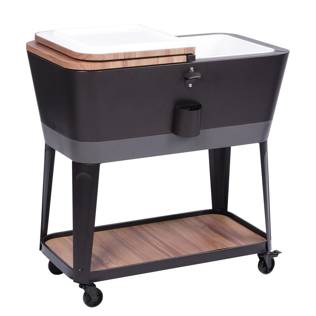 Hielera con Ruedas Capacidad de 75.7 L / 20 gal