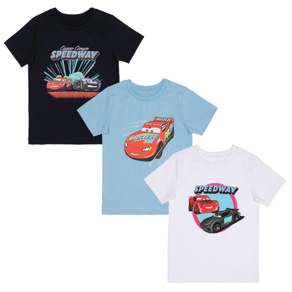 Disney Camiseta para Niños en Algodón 3 Unidades 