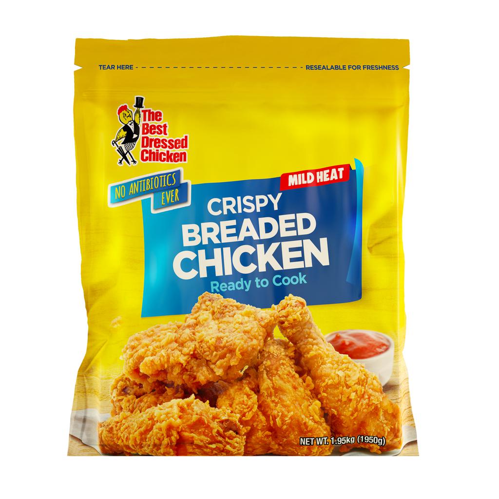 Best Dressed Crispy Breaded Chicken 1.95 kg / 4.3 lb