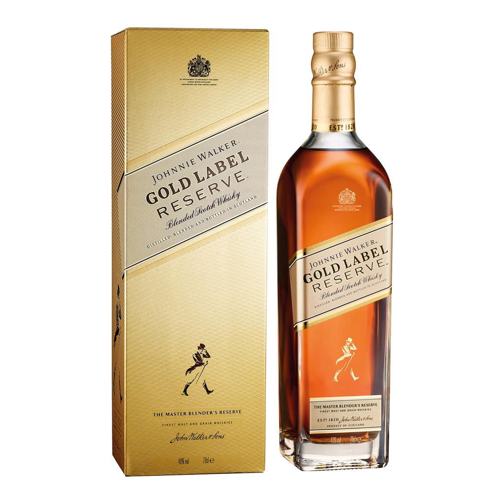 Johnnie Walker Whisky Escocés de Etiqueta Dorada Reserva 750 mL / 25.36 oz