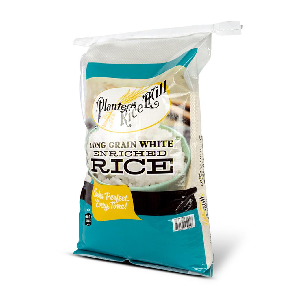 Planters Rice Mill Long Grain 11.3 kg  / 25 lb            