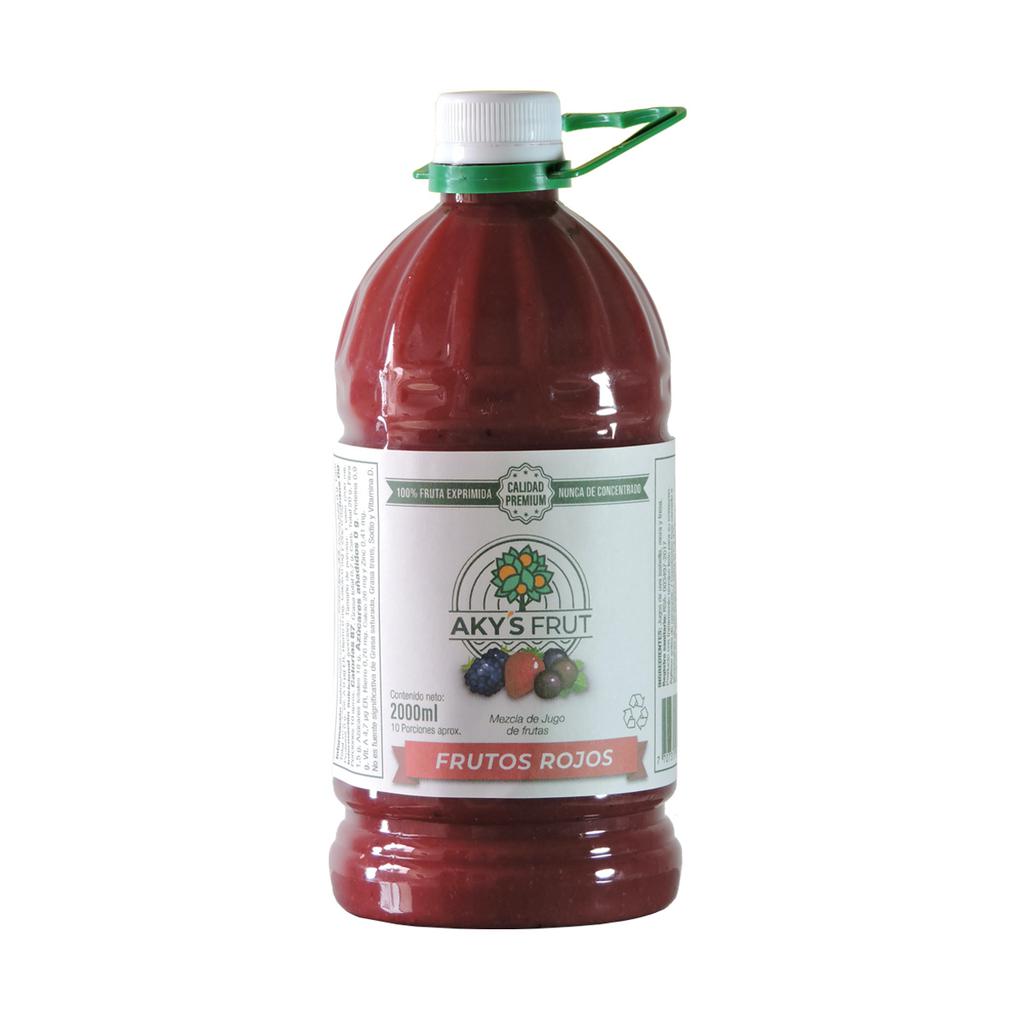 Aky's Frut Jugo de Frutos Rojos 2 L