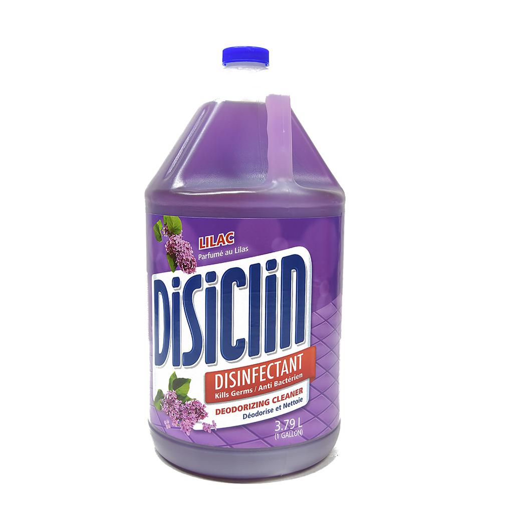 Disiclin Multipurpose Disinfectant Cleaner with Lavender Fragrance 3.79 L / 1 gal
