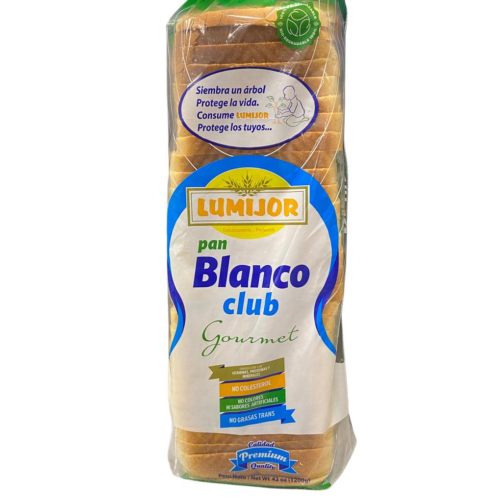 Lumijor Pan Blanco Club para Sandwich 1.2 kg