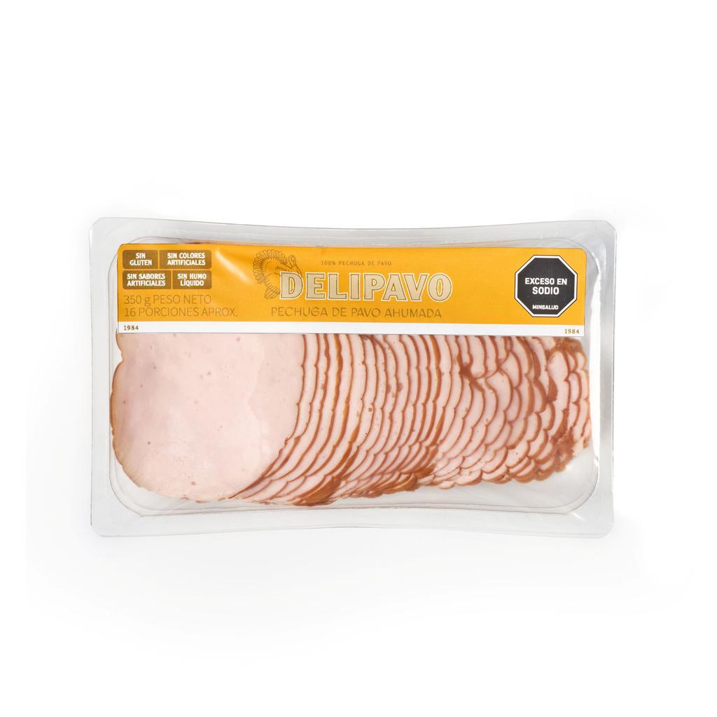 Delipavo Pechuga de Pavo Ahumado 350 g / 12.3 oz