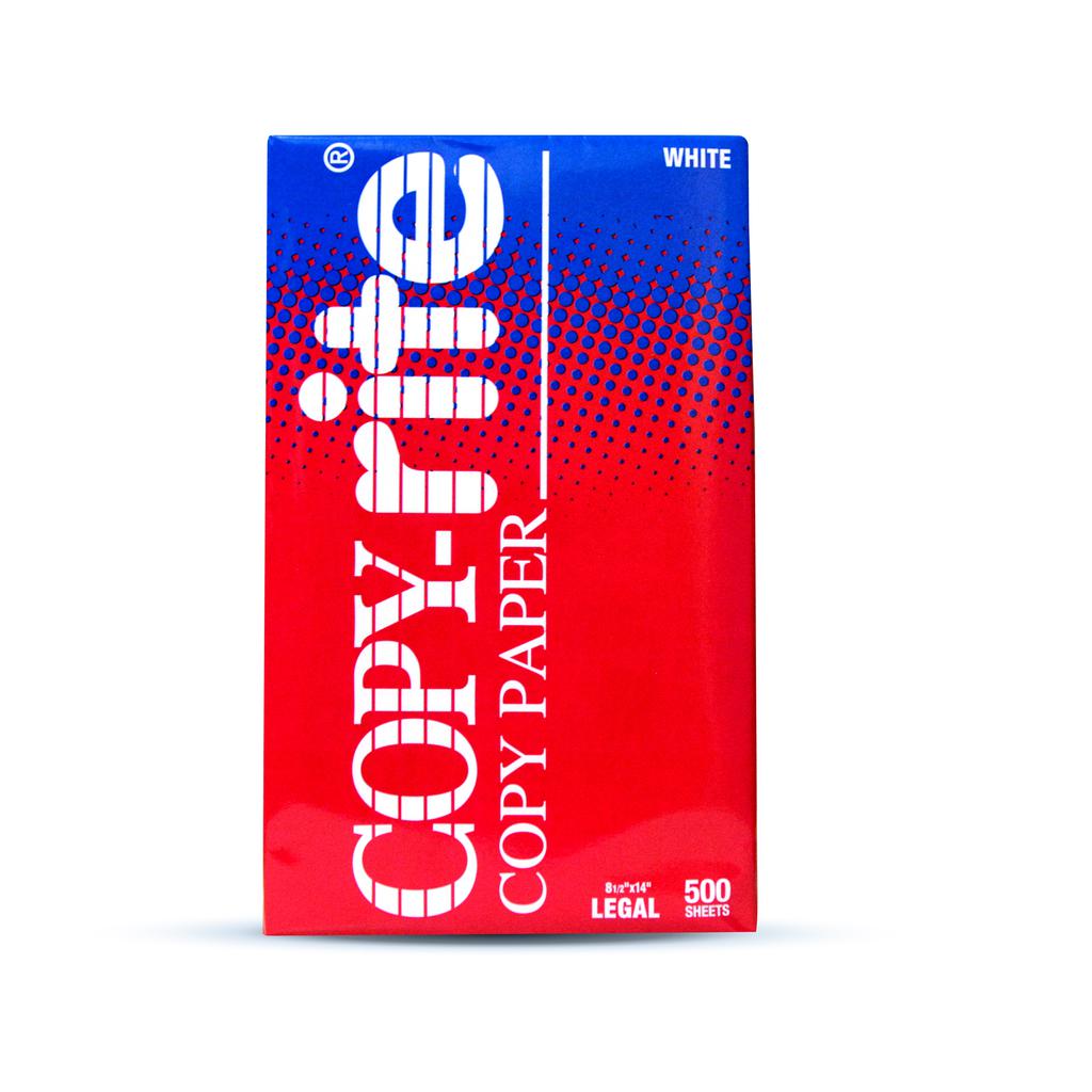 Copyrite Copy Paper Legal Size 10 Units / 500 Sheets