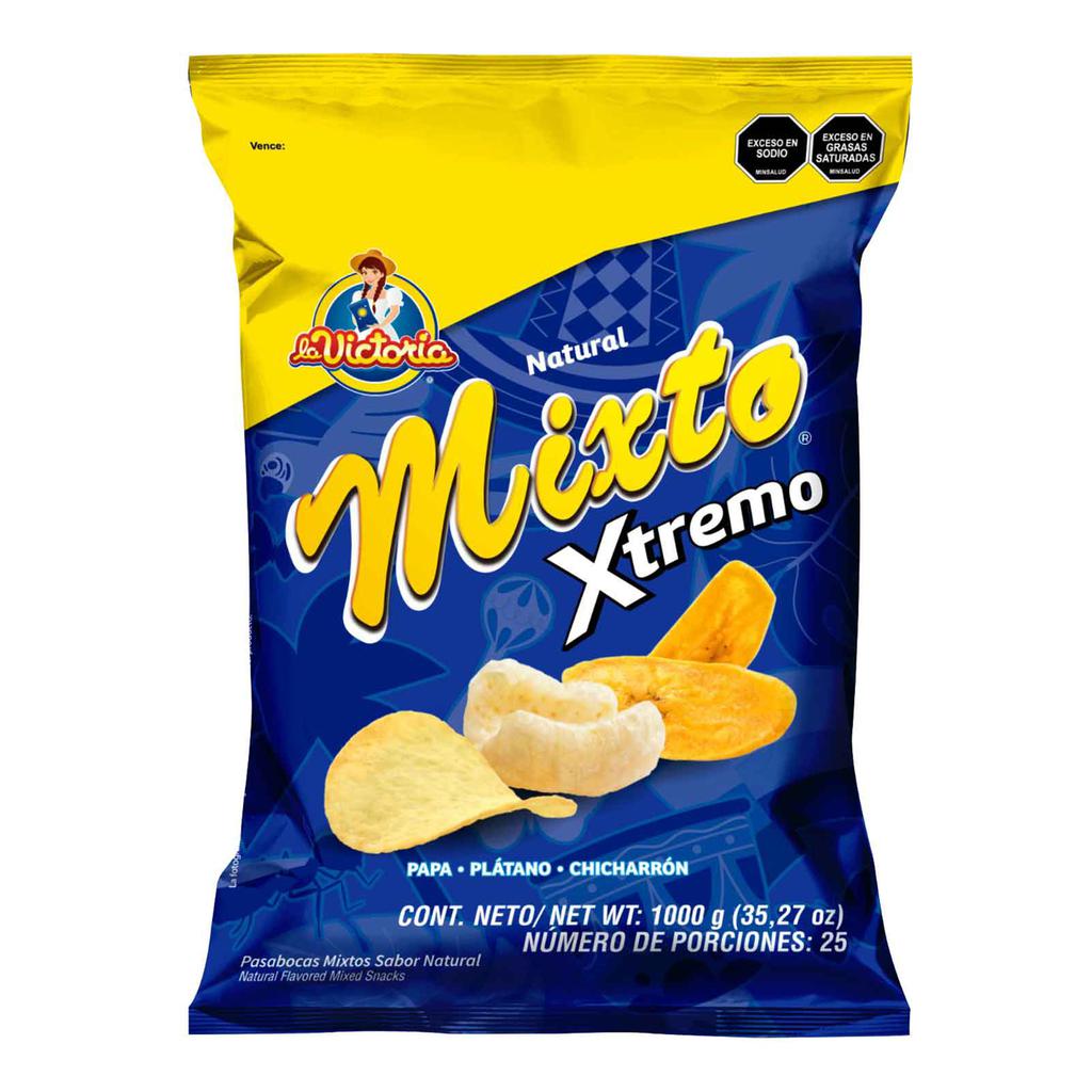 La Victoria Pasabocas Mixto Natural 1 kg / 2.2 lb