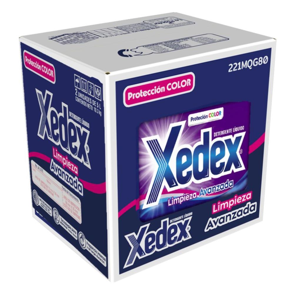 Xedex Detergente Líquido Protección Color 2 Unidades / 5 L