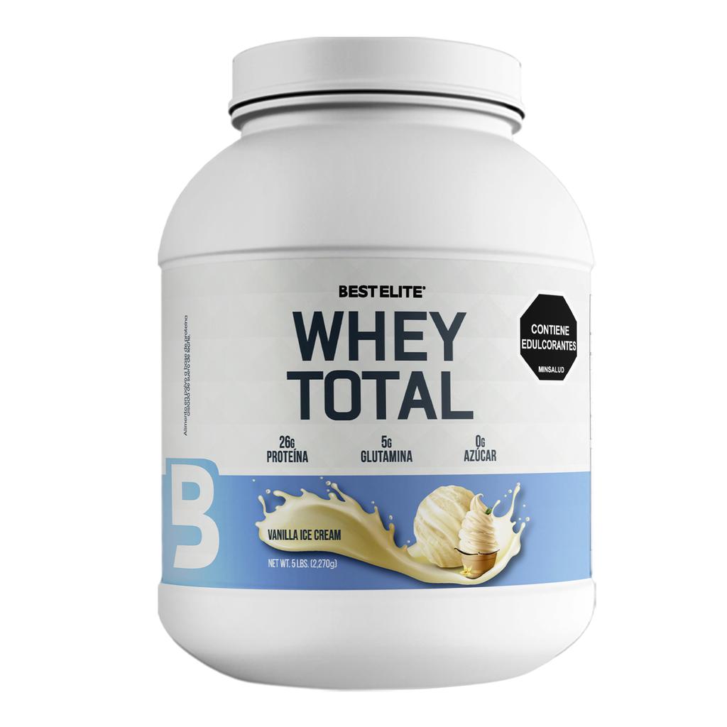 Best Elite Whey Total Protein Vanilla Ice Cream 2.27 kg / 5 lb