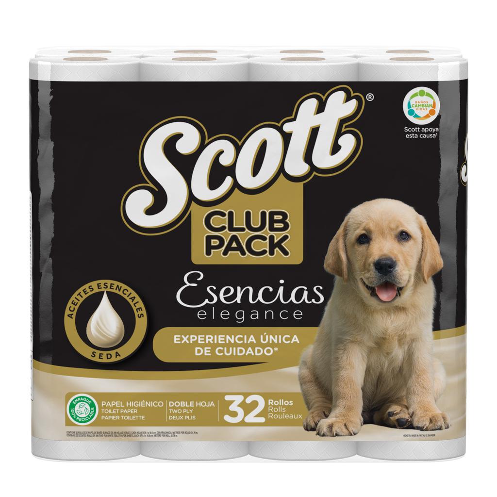 Scott Esencias Elegance Papel Higiénico 32 Rollos / 350 Hojas