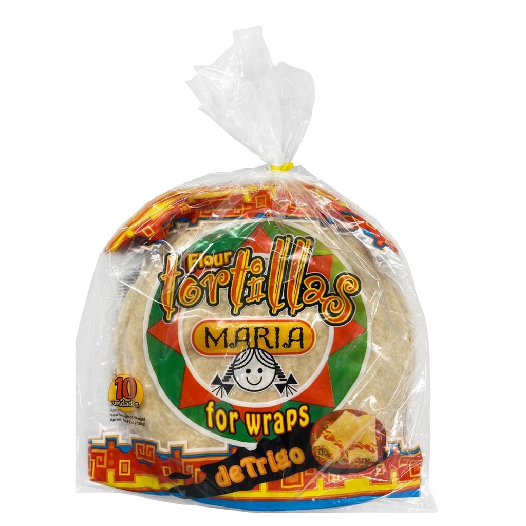 Maria Tortillas de Trigo para Burritos 30 Unidades