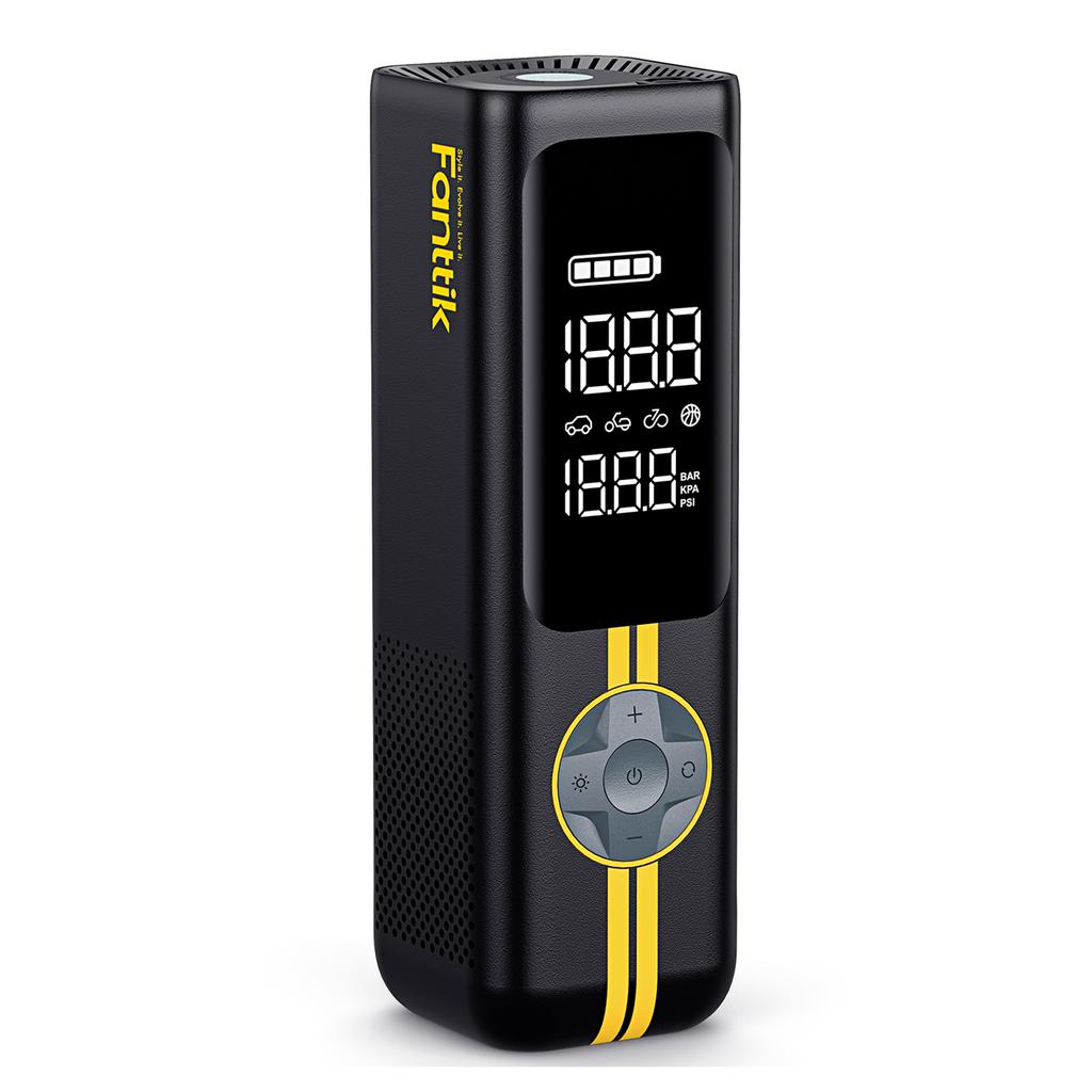 Fanttik Portable Tire Inflator and Air Pump with LED Light