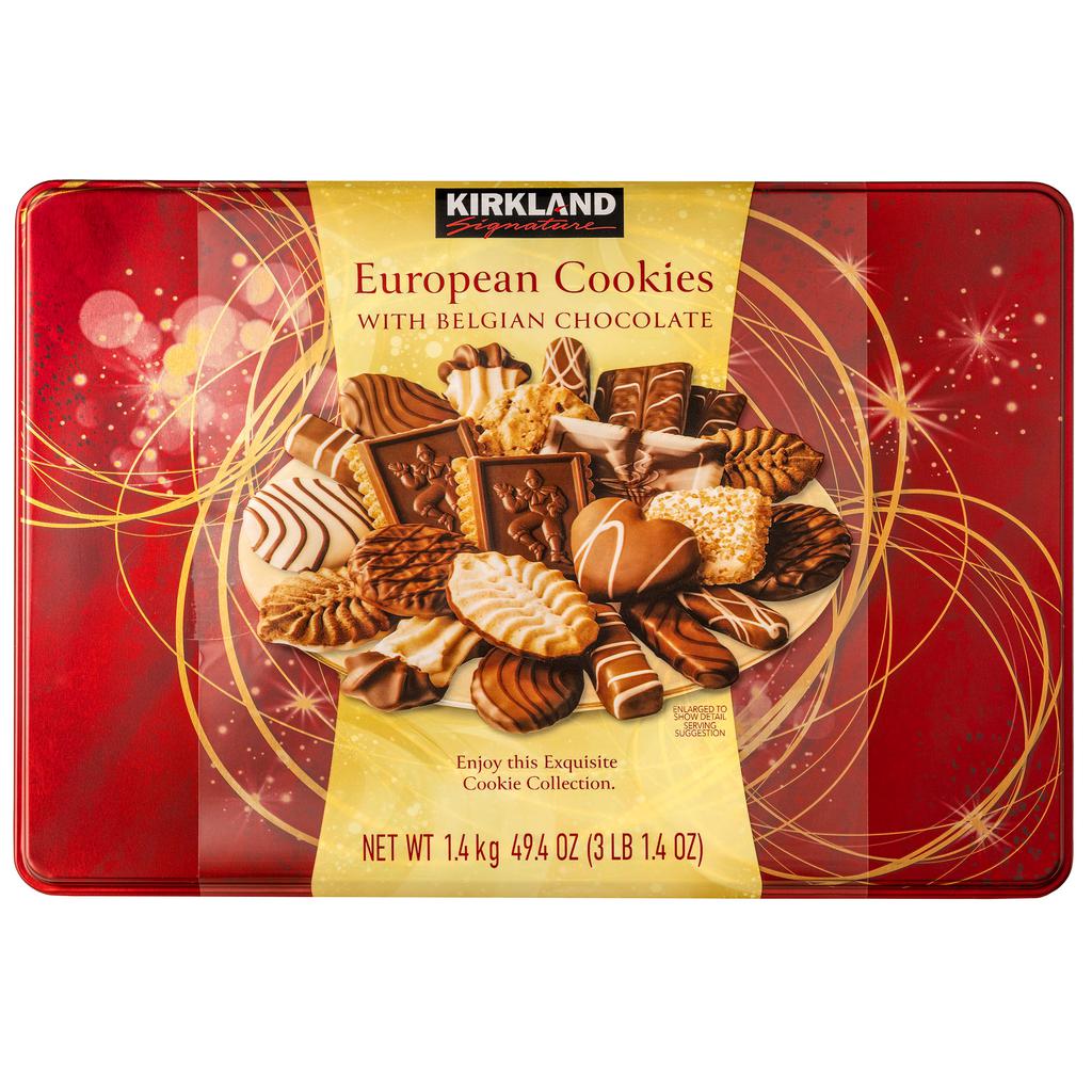 Kirkland Signature Galletas Dulces Europeas con Chocolate Belga 1.4 kg / 3 lb