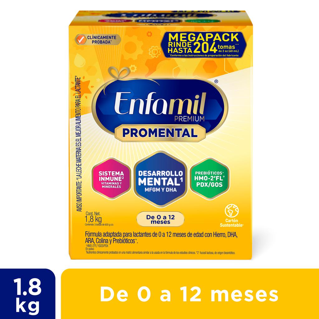 Enfamil Premium Formula en Polvo para Bebés de 0 a 12 meses 1.8 kg 
