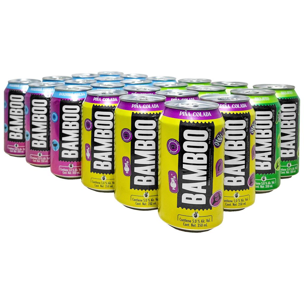 Bamboo Assorted Flavor Alcoholic Drink 24 Units / 350 mL Liqueur |  PriceSmart | Nicaragua