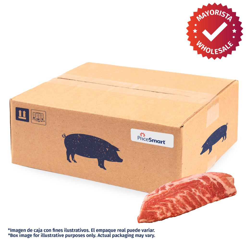 Costilla de Cerdo Spare Rib Entera Congelada Caja