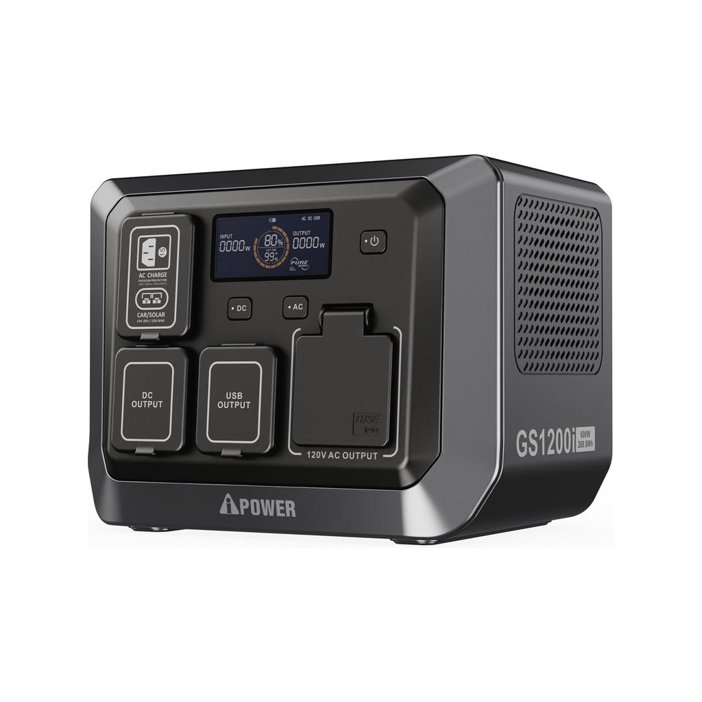 AiPower Portable Power Station with Fast Charging 1 200 W