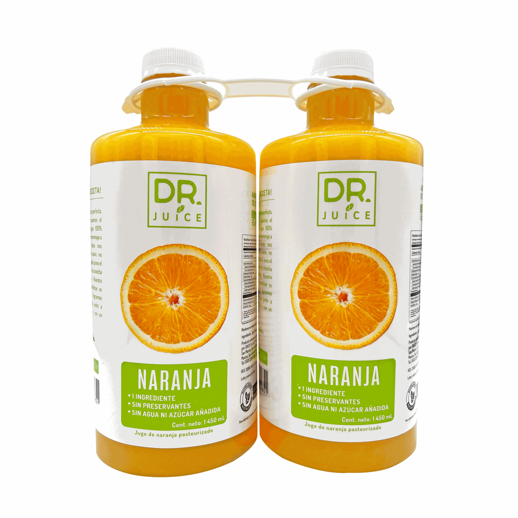 Dr Juice Jugo de Naranja 2 Unidades / 1.45 L / 49 oz